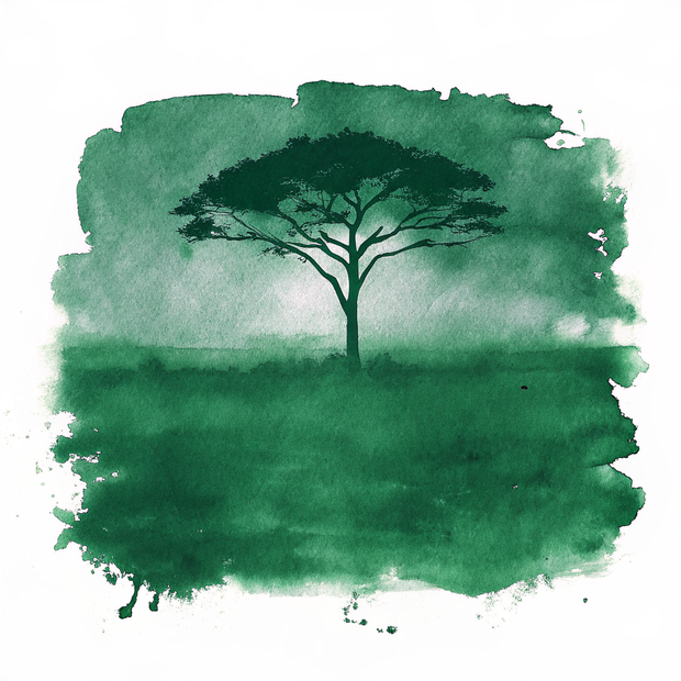 Serengeti watercolor