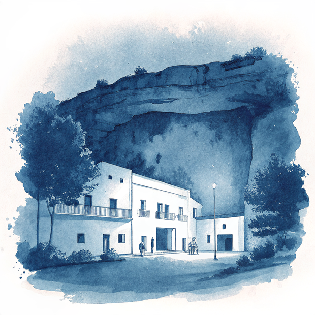 Setenil de las Bodegas watercolor