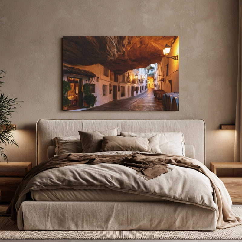Cave Street Wine Barrels — Setenil de las Bodegas, Spain, view 6