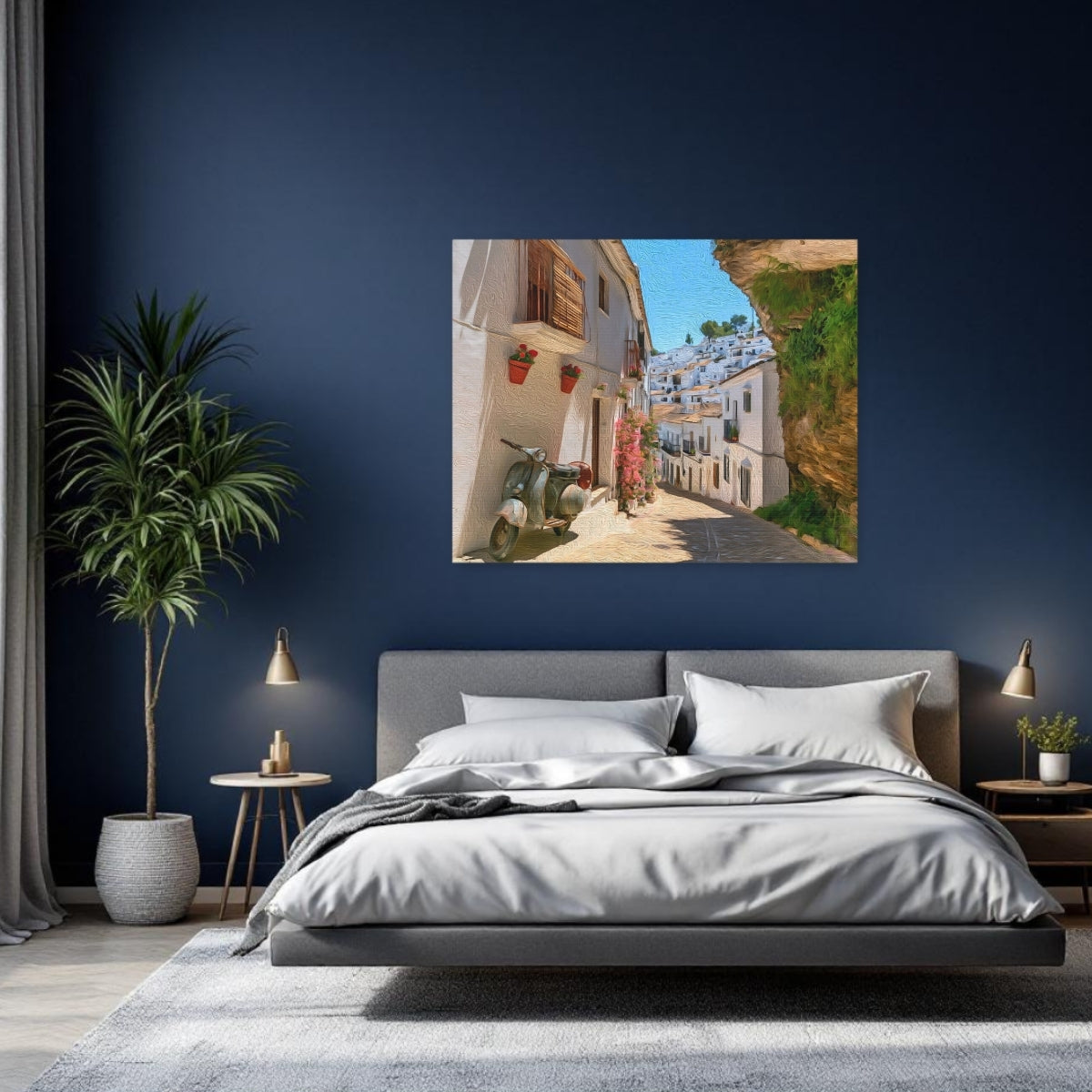 White Village Narrow Street — Setenil de las Bodegas, Spain, study 2
