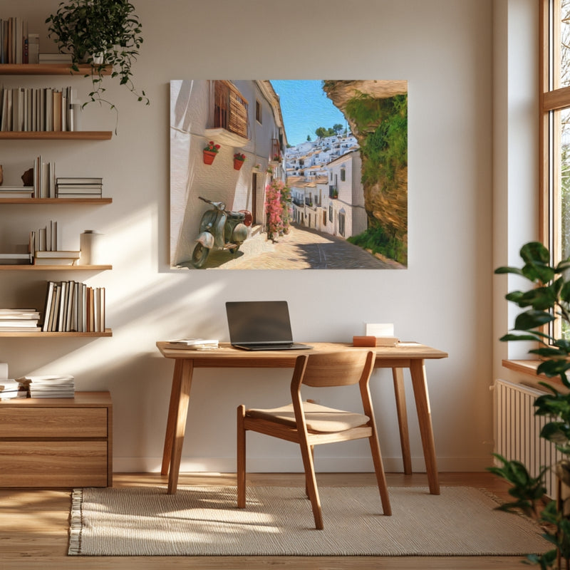 Calle Cuevas de la Sombra Vespa Alley — Setenil de las Bodegas, Spain, view 4