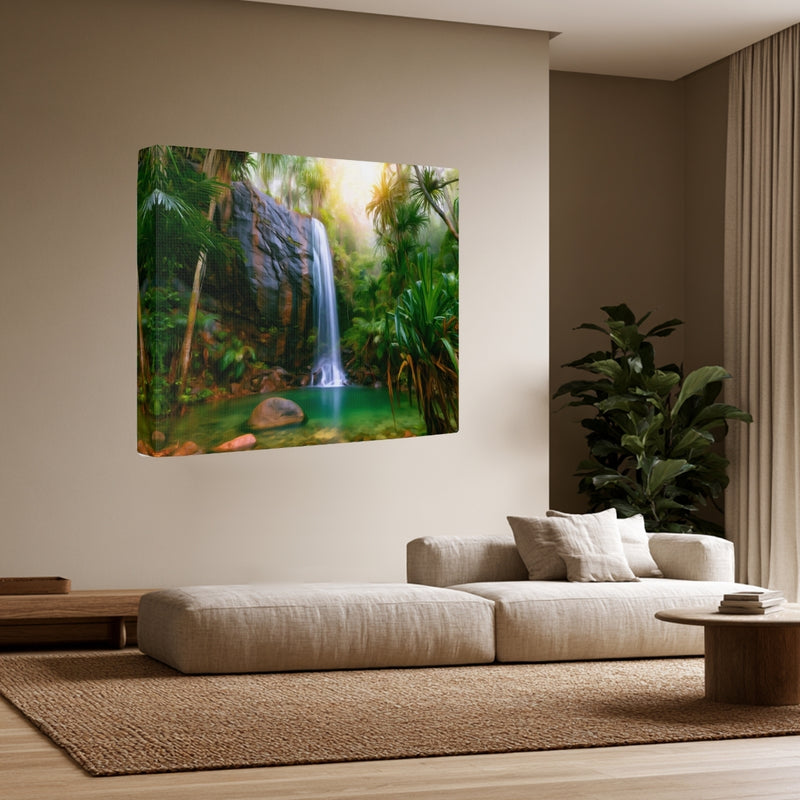 Seychelles Jungle Waterfall Pool — Seychelles, view 3