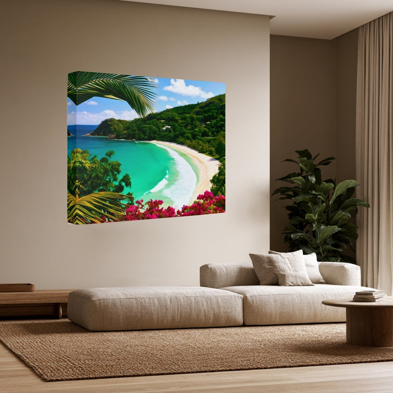 Anse Takamaka Bay Beach — Seychelles, view 3
