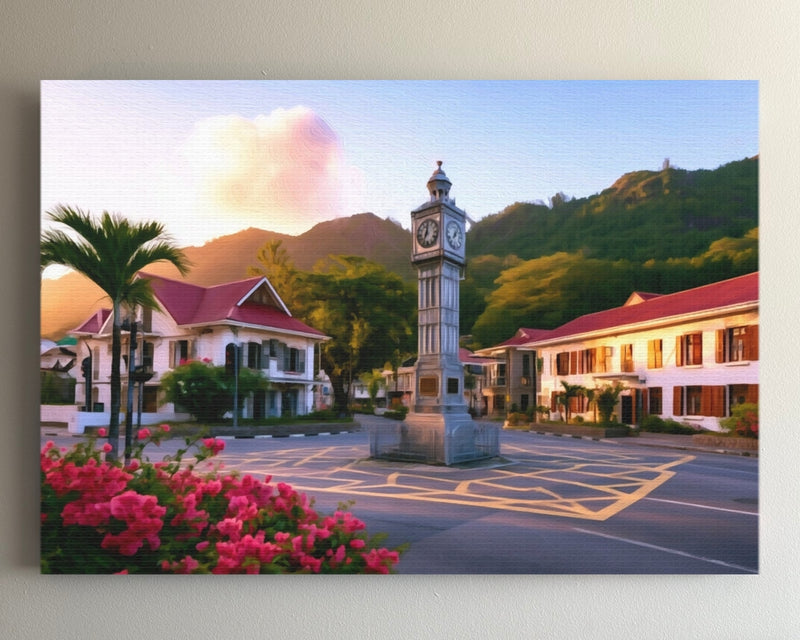 Victoria Clock Tower Seychelles — Seychelles