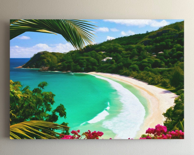 Anse Takamaka Bay Beach — Seychelles