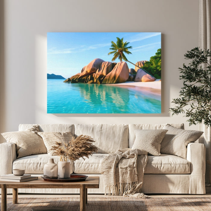 Anse Source Argent Beach