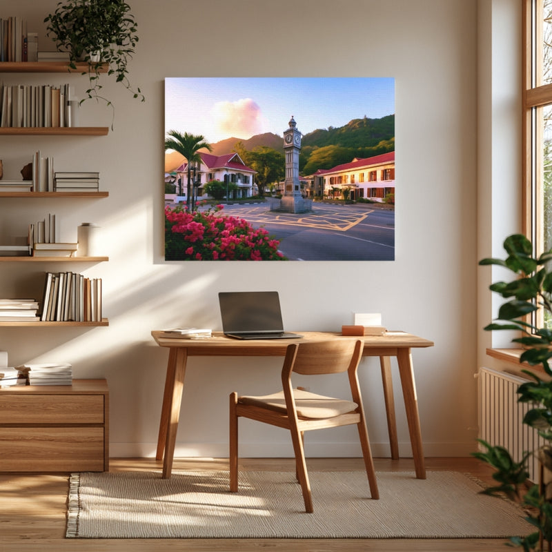 Victoria Clock Tower Seychelles — Seychelles, view 4