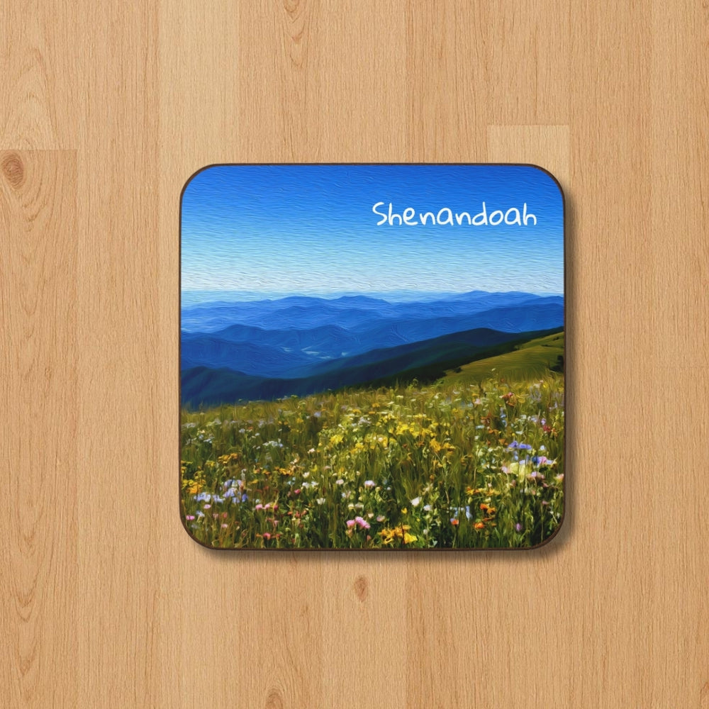 Shenandoah National Park, Virginia | Blue Ridge Wildflower Meadows | Original Series Hardboard Coaster