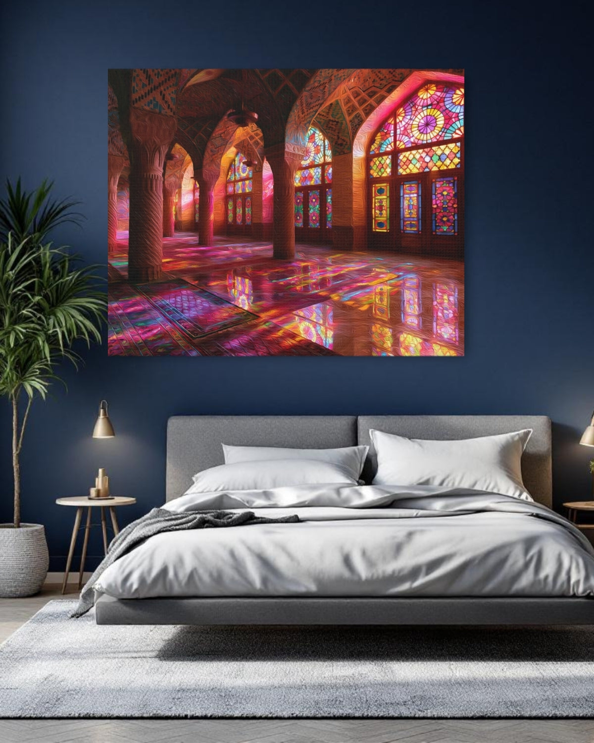 Shiraz, Iran | Nasir ol-Molk Mosque Interior | Original Series Gallery Canvas detail