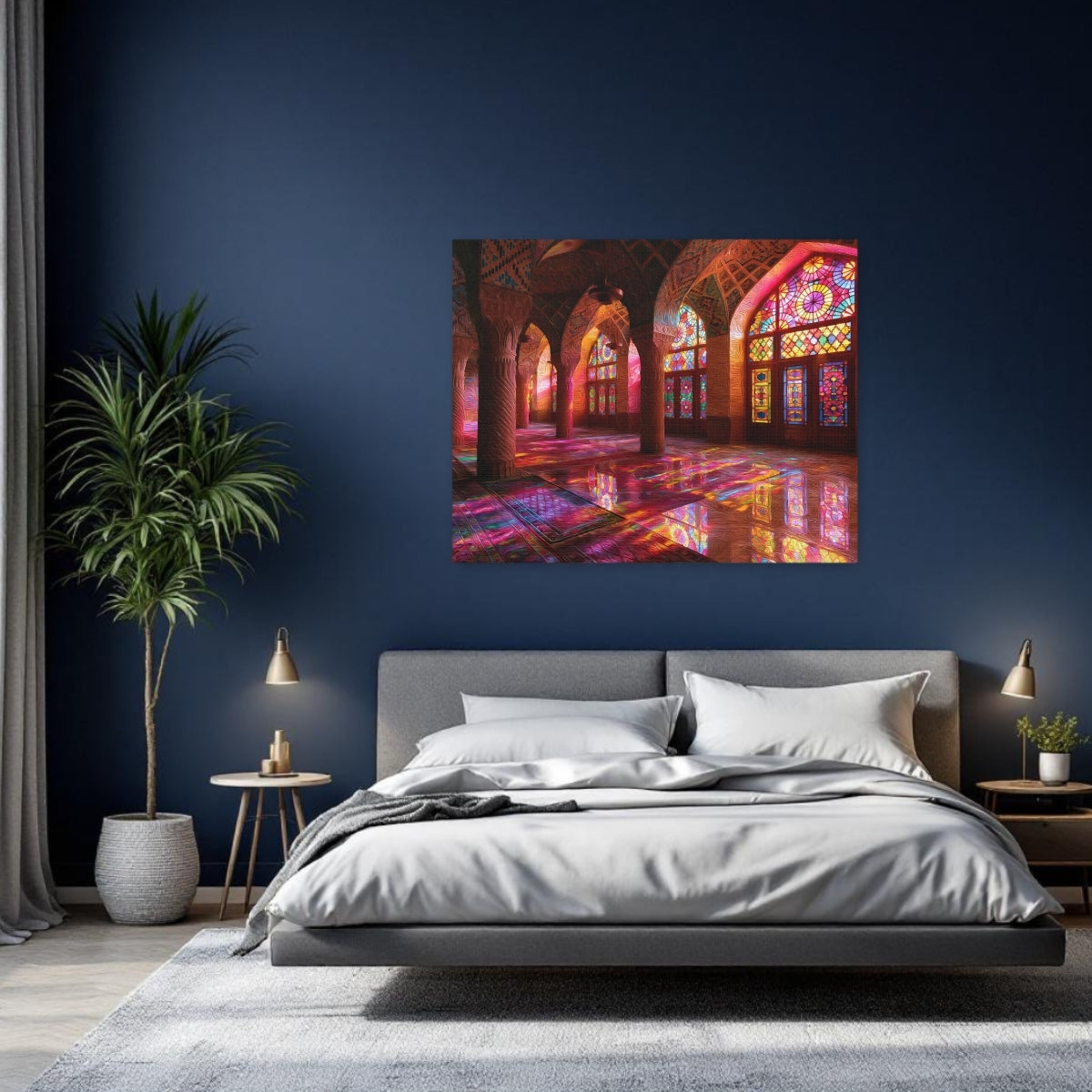 Shiraz, Iran | Nasir ol-Molk Mosque Interior | Original Series Gallery Canvas detail