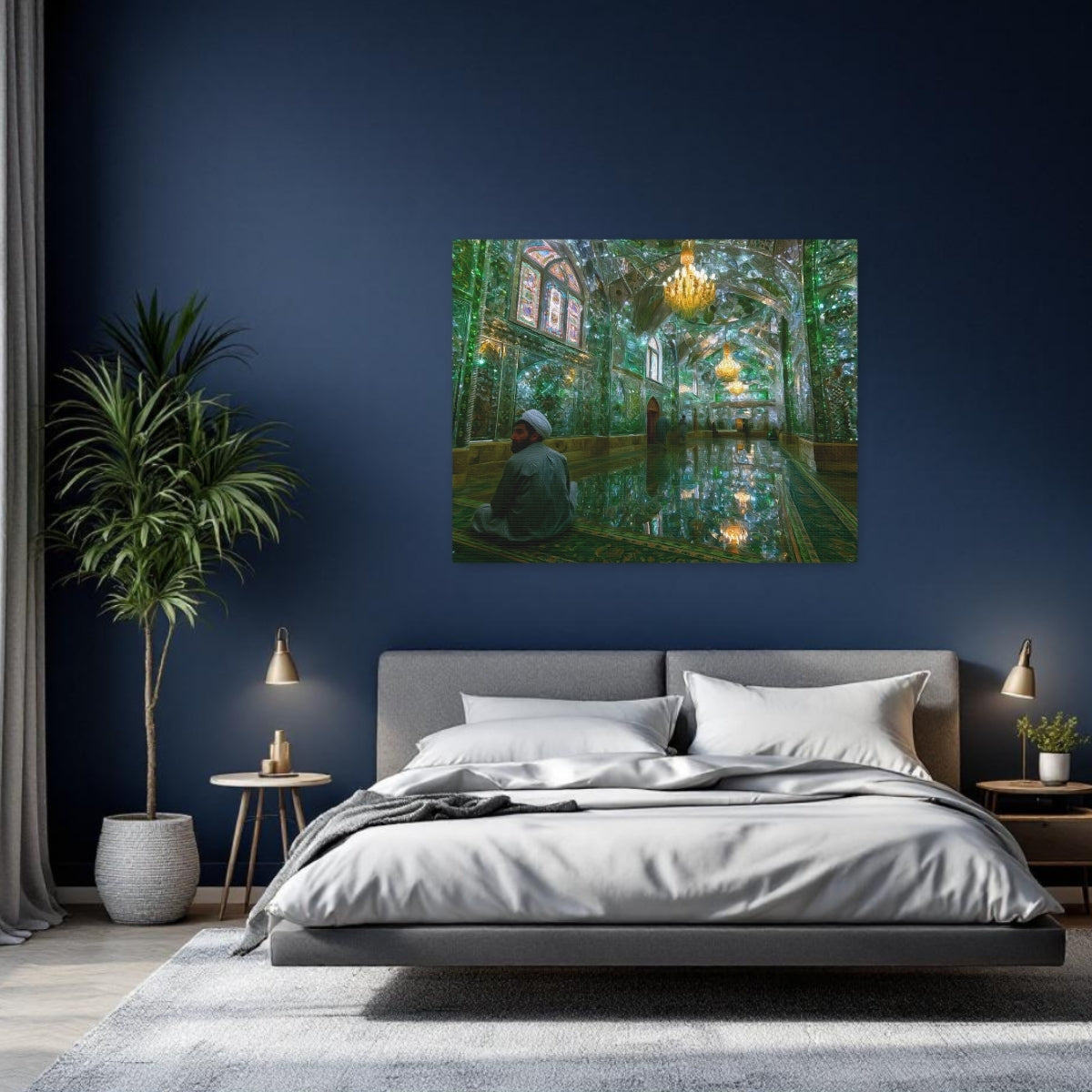 Shiraz, Iran | Shah Cheragh Mirror Mosque | Original Series Gallery Canvas detail