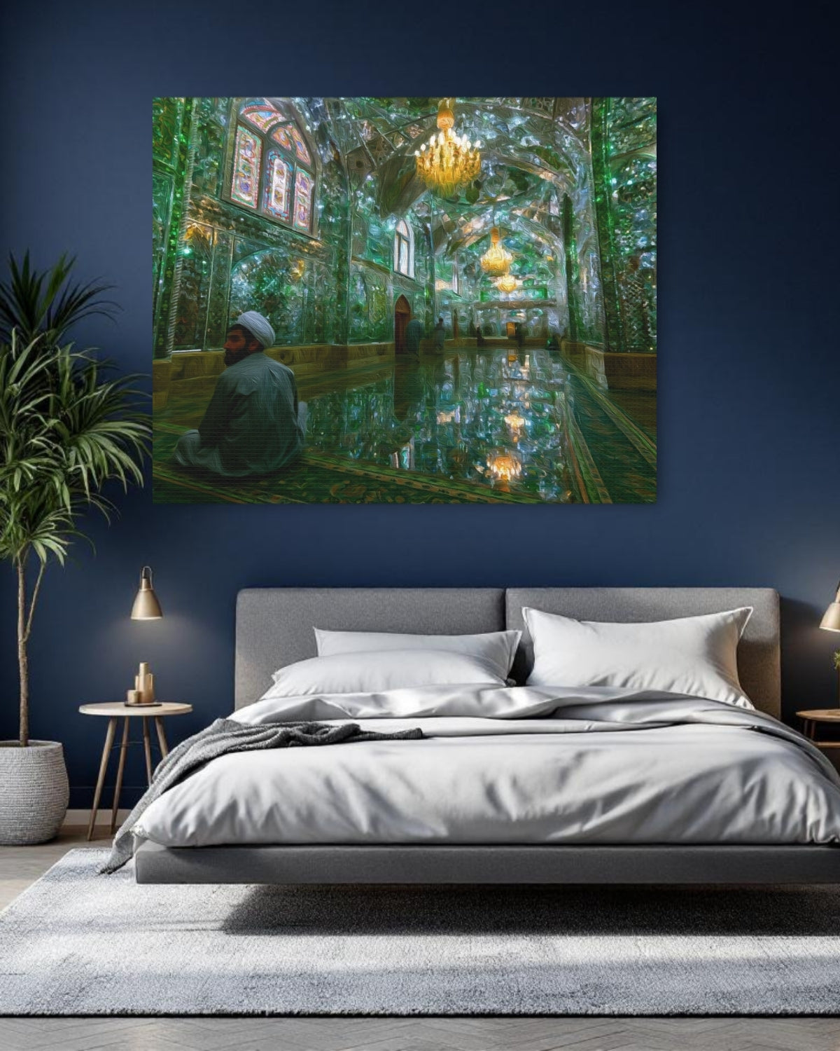 Shiraz, Iran | Shah Cheragh Mirror Mosque | Original Series Gallery Canvas detail