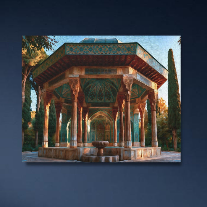 Shiraz, Iran | Hafez Tomb Pavilion Shiraz | Original Series Gallery Canvas
