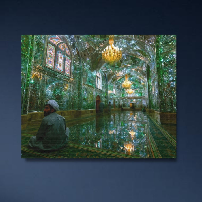 Shiraz, Iran | Shah Cheragh Mirror Mosque | Original Series Gallery Canvas