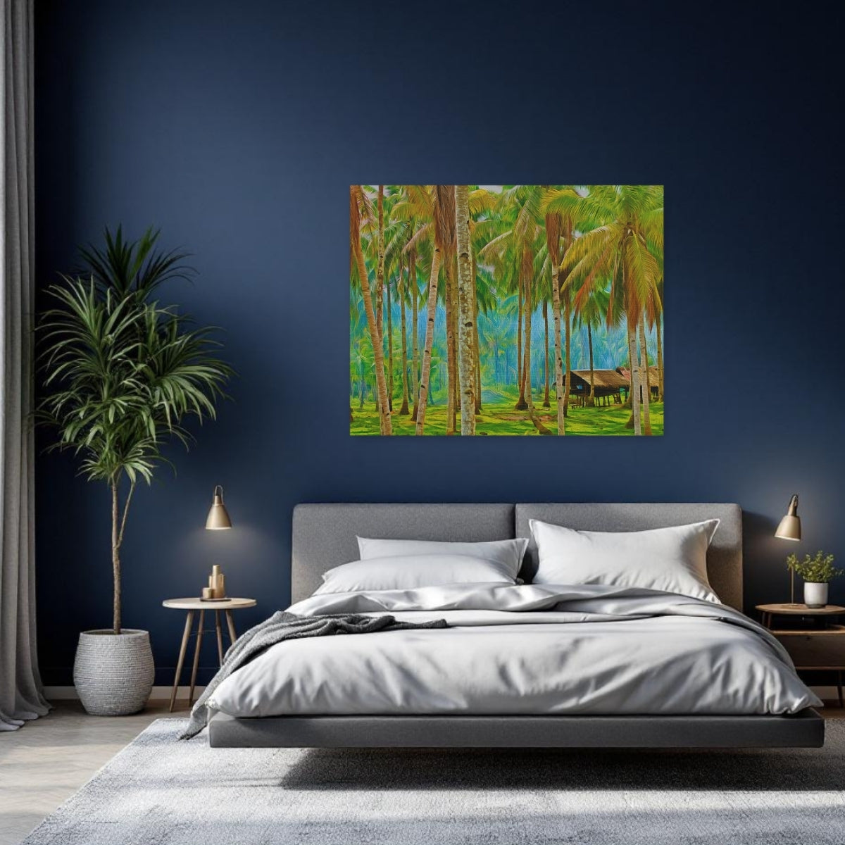 Tropical Coconut Grove Village — Siargao, Philippines, study 2