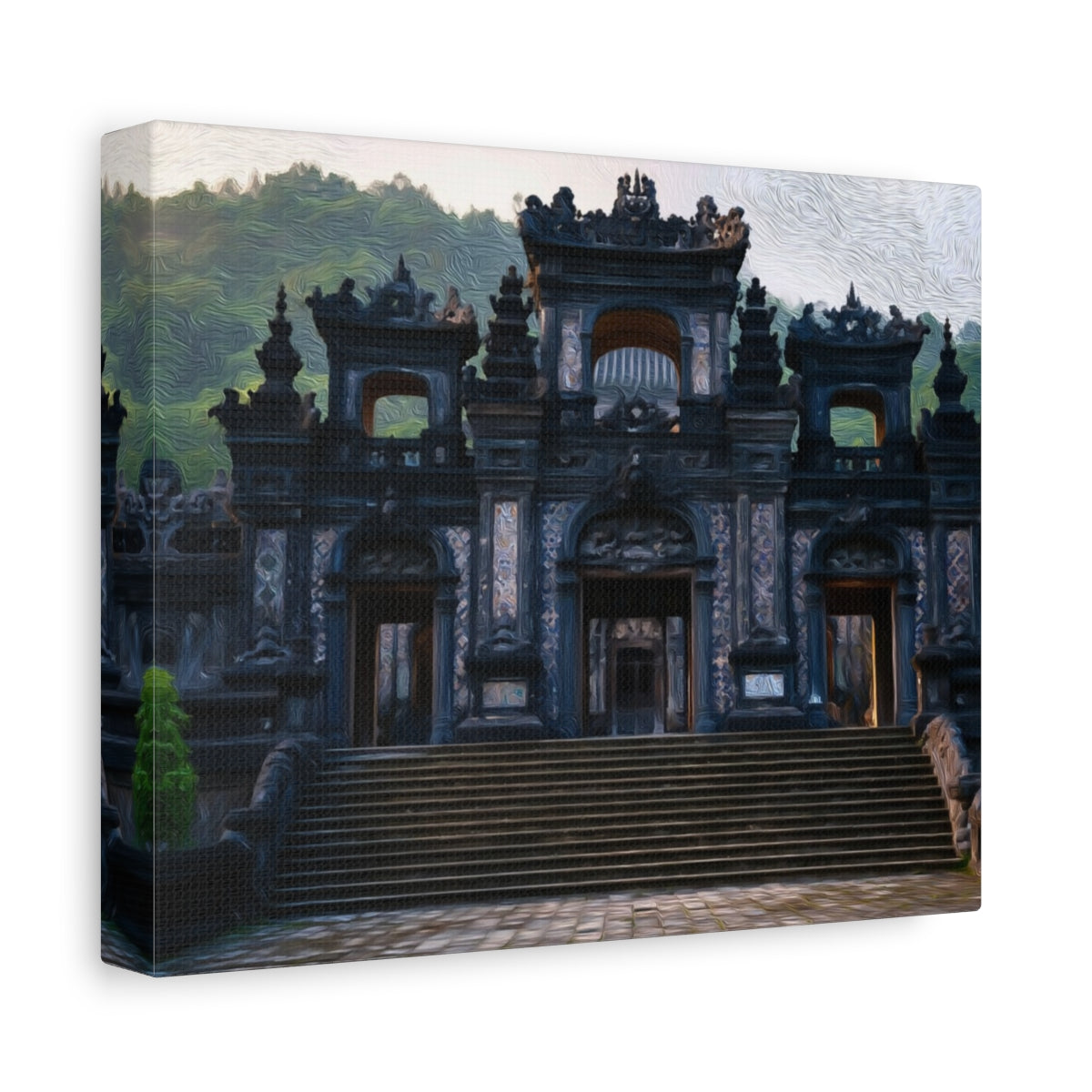 Khai Dinh Tomb Hue — Hue, Vietnam, canvas side view