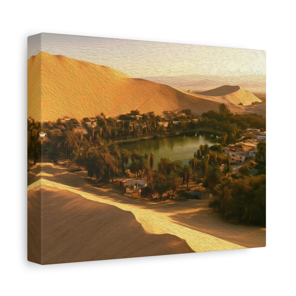 Huacachina Desert Oasis — Huacachina, Peru, canvas side view