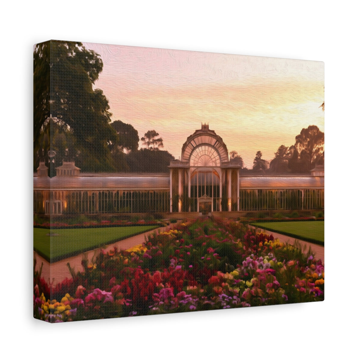 Lalbagh Glass House — Bangalore, India, canvas side view