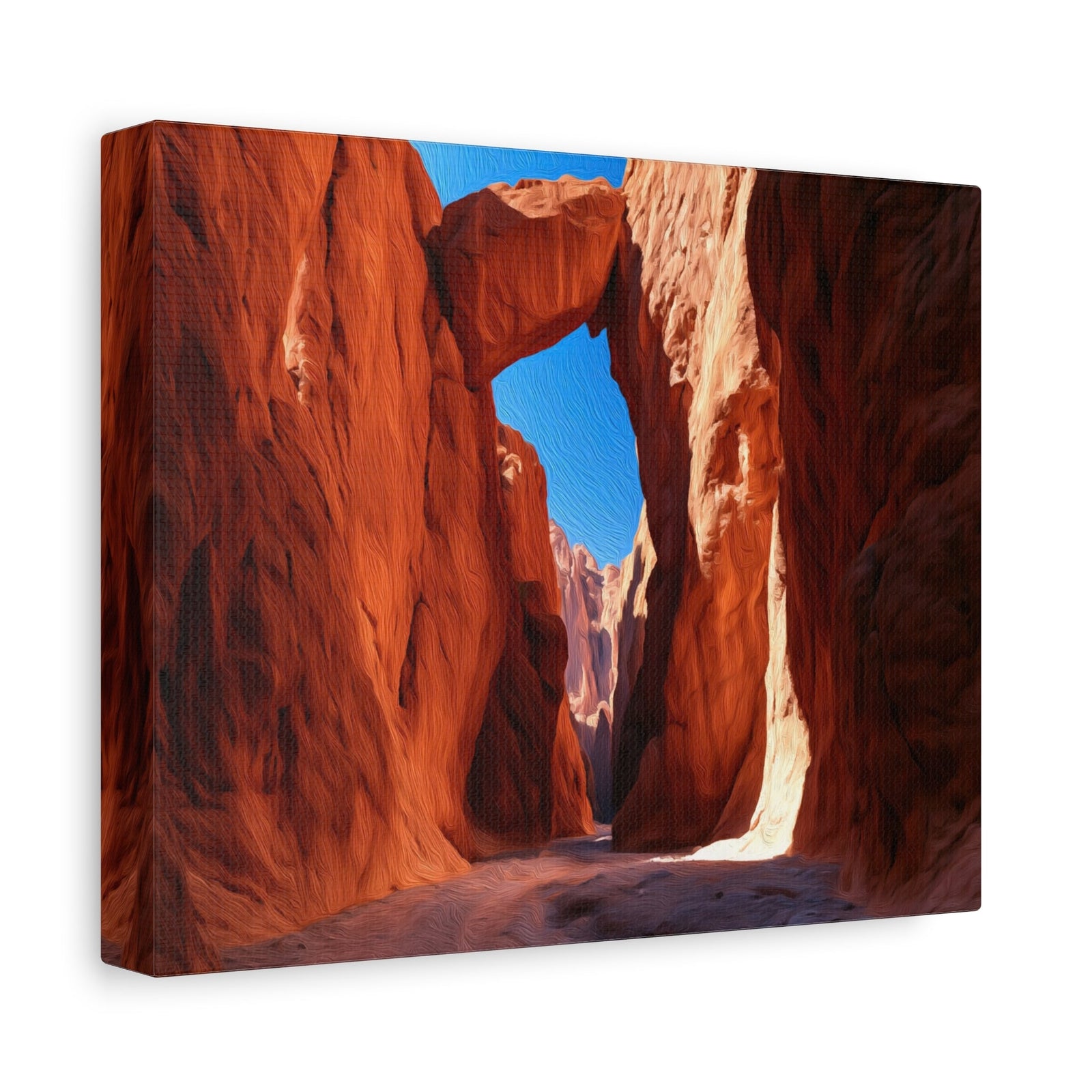 Dades Gorge Rock Arch — Dades Gorge, Morocco, canvas side view