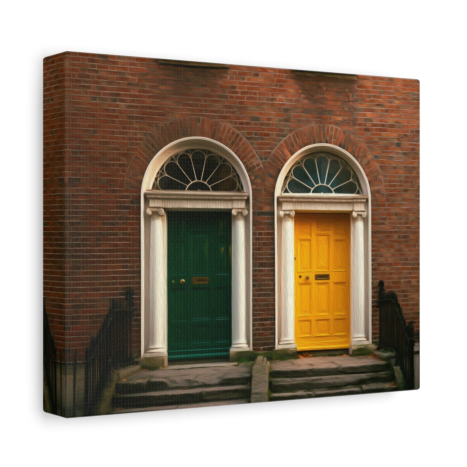 Dublin Georgian Doors — Dublin, Ireland, canvas side view