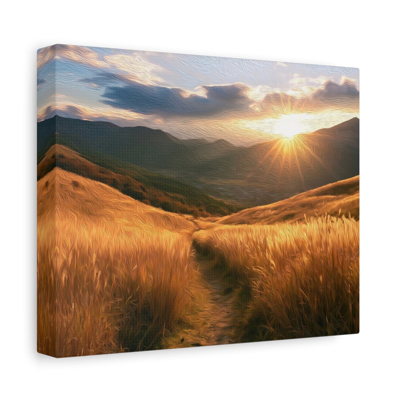 Hakone Highland Meadow Trail — Hakone, Japan, canvas side view