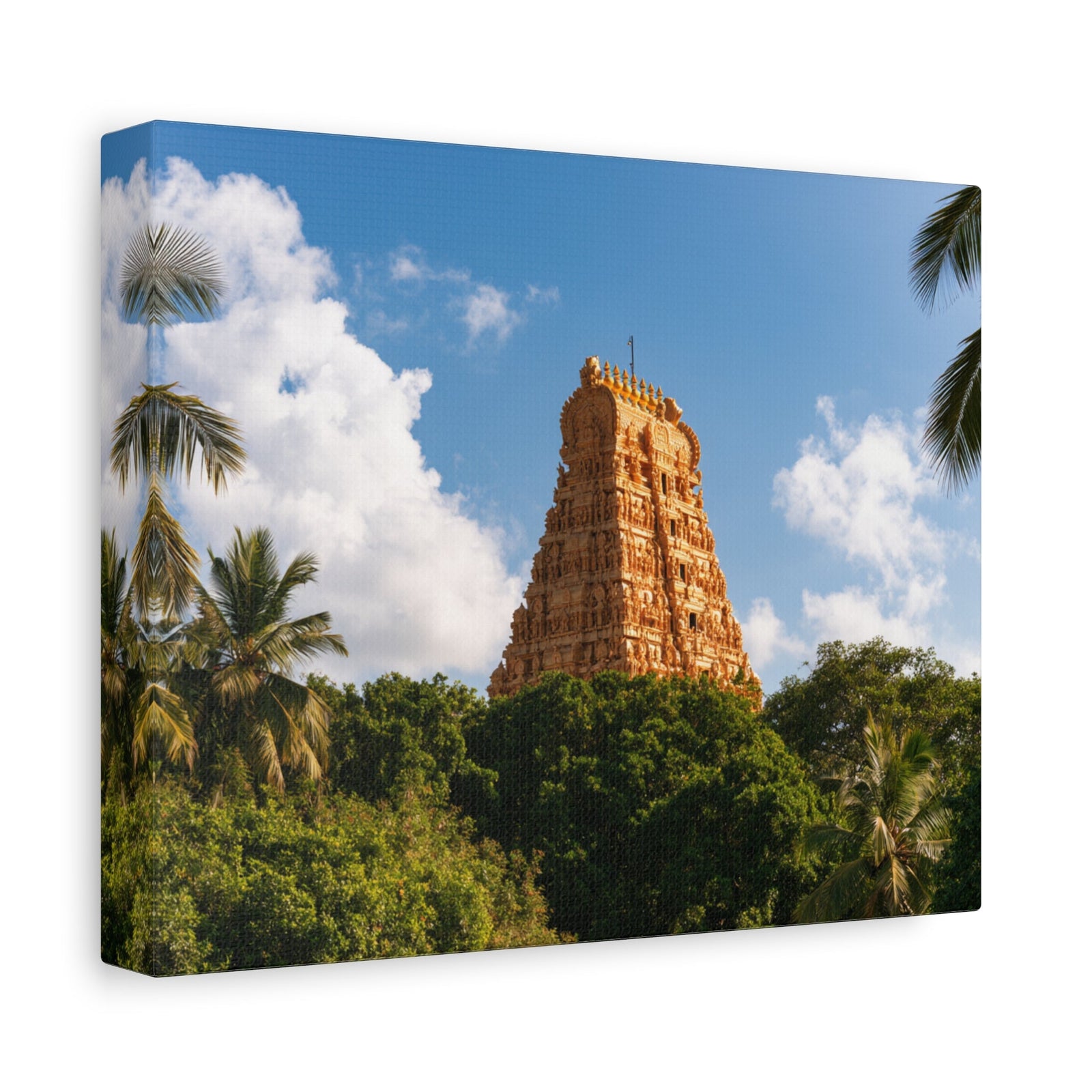 Nallur Kandaswamy Temple Gopuram — Jaffna, Sri Lanka, canvas side view