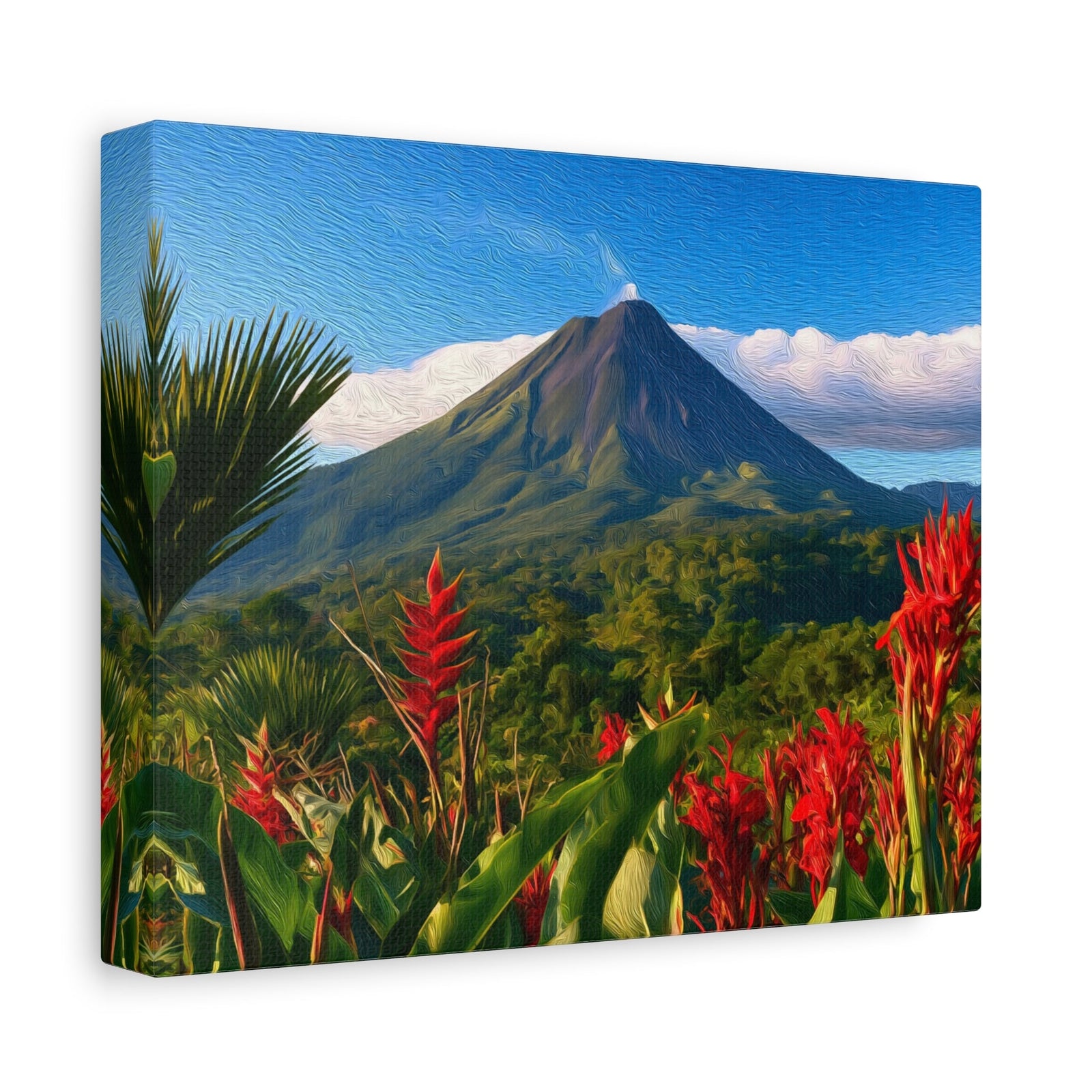 Arenal Volcano Costa Rica — La Fortuna, Costa Rica, canvas side view
