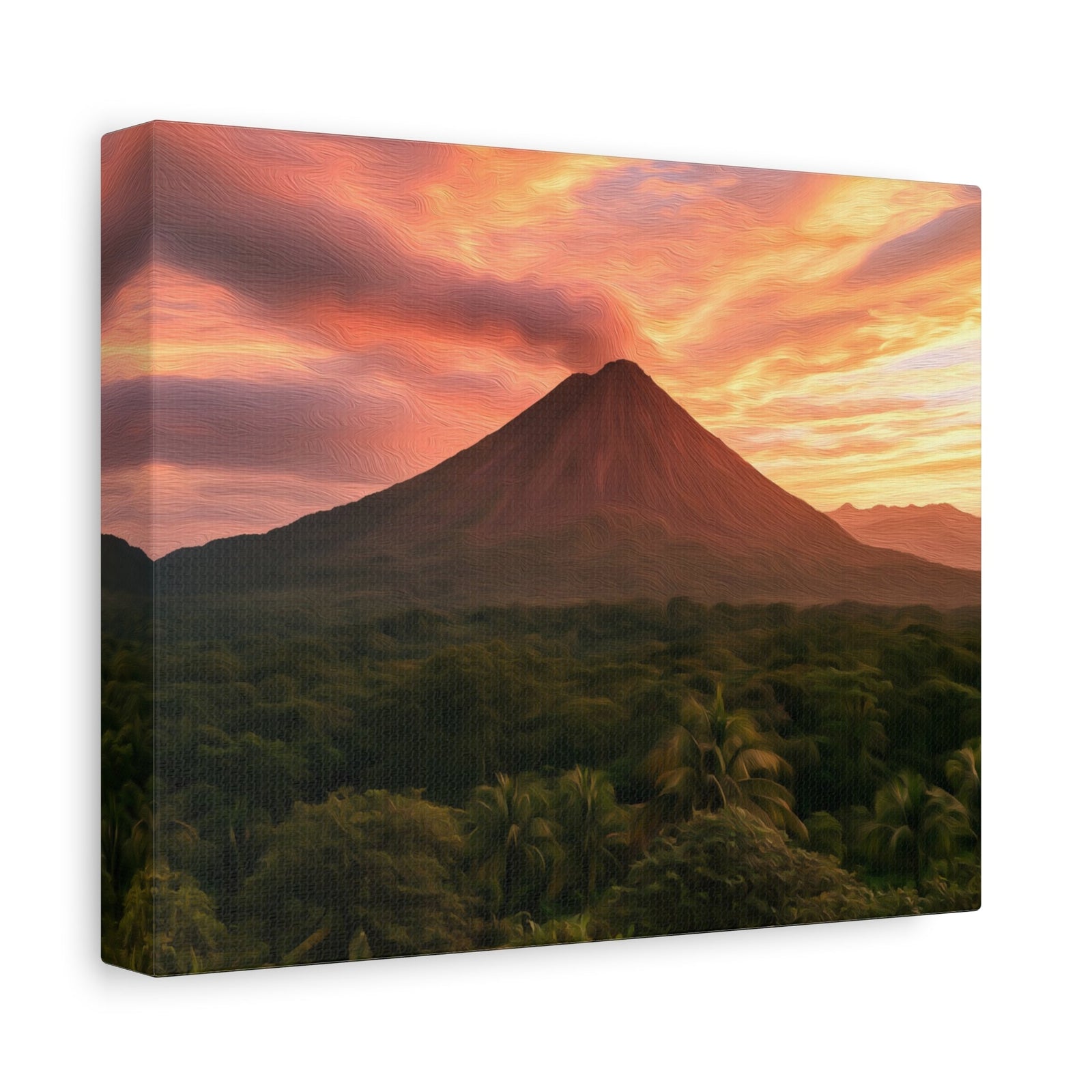Arenal Volcano Costa Rica — La Fortuna, Costa Rica, canvas side view