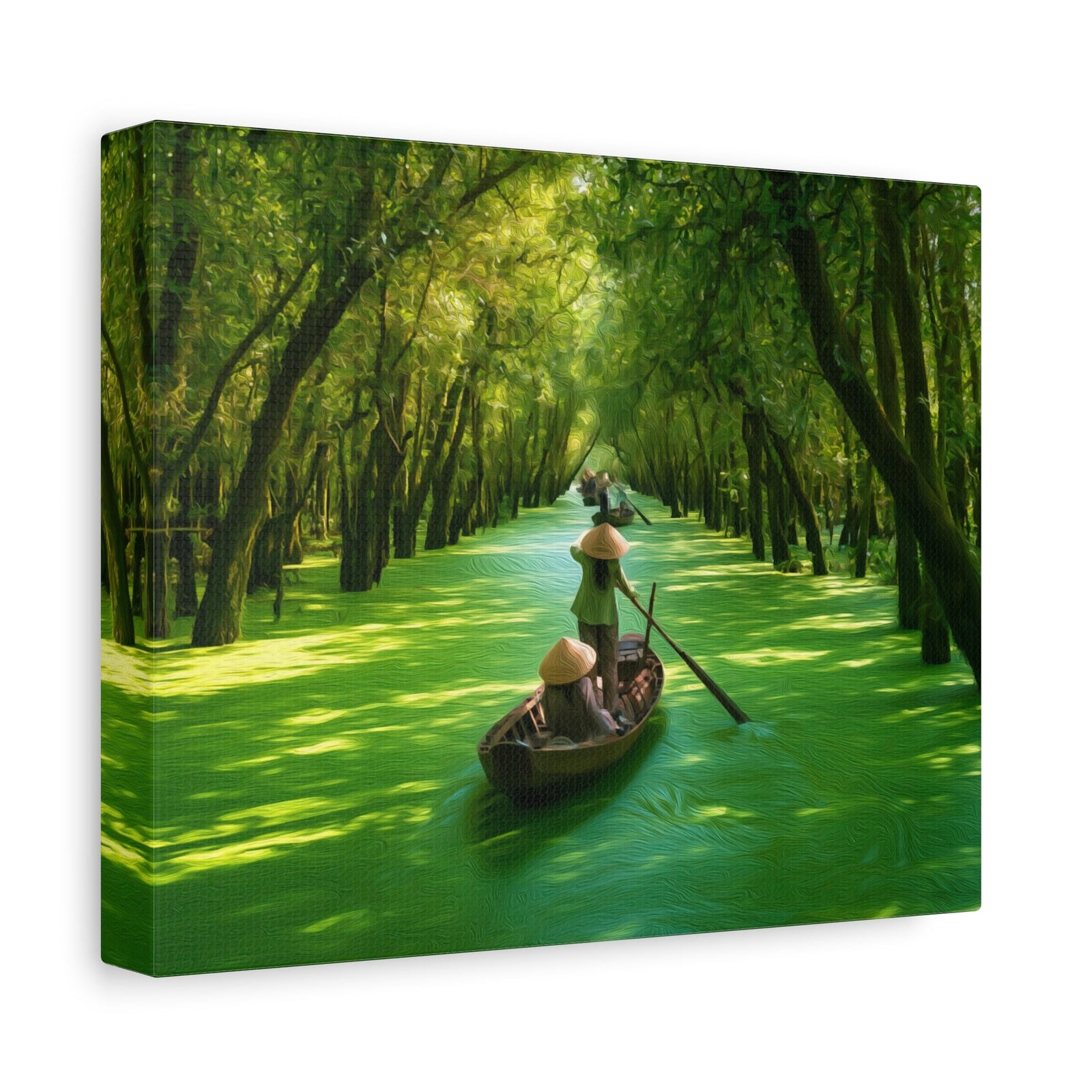 Tra Su Flooded Forest — Mekong Delta, canvas side view