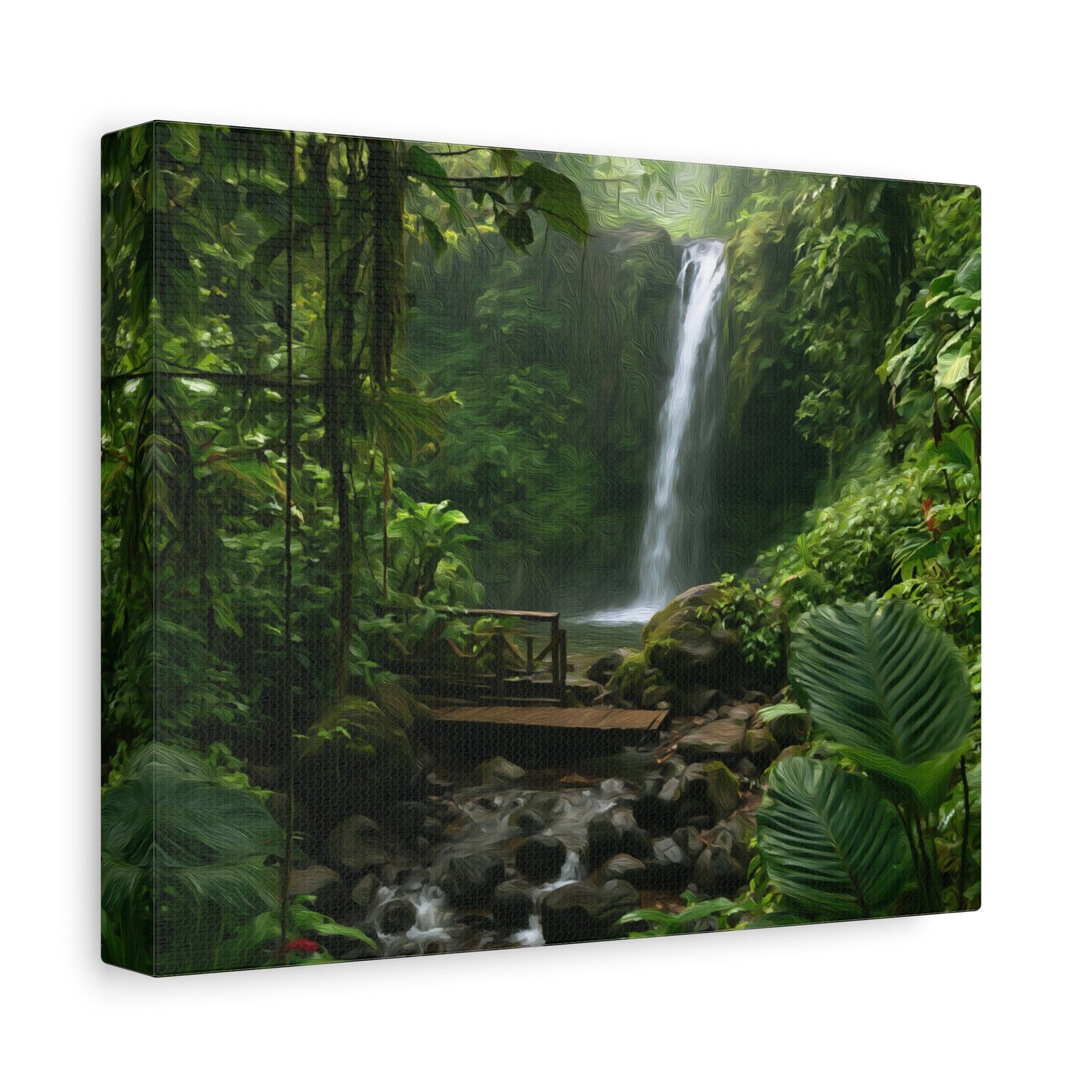 La Paz Waterfall Gardens — Monteverde, Costa Rica, canvas side view