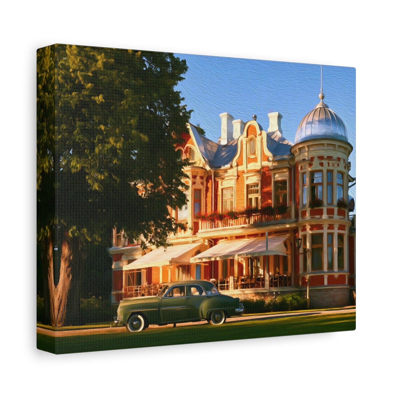 Pärnu Grand Villa Hotel — Pärnu, Estonia, canvas side view