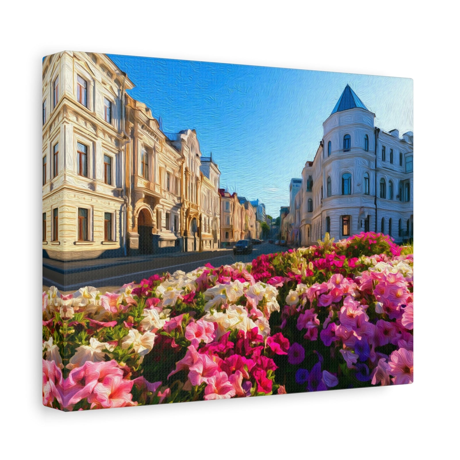 Vladivostok Historic Street Boulevard — Vladivostok, Russia, canvas side view