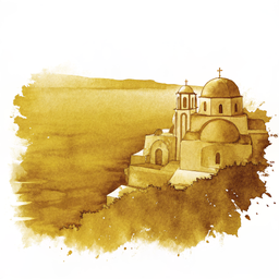 Sidi Bou Said canvas wall art