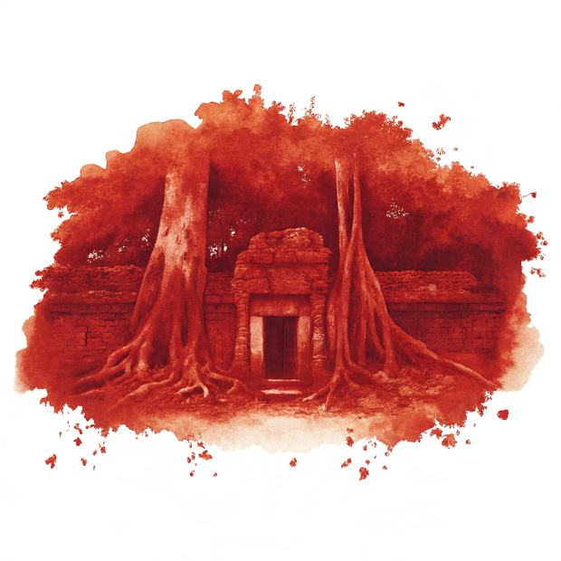 Siem Reap watercolor