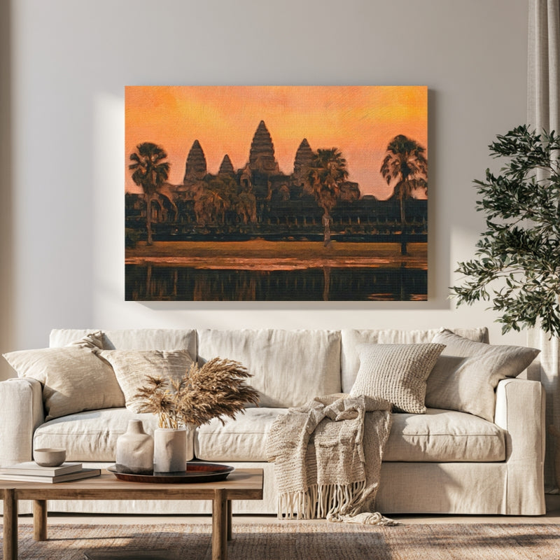 Angkor Wat Sunrise Reflection — Angkor Wat, Cambodia, view 1