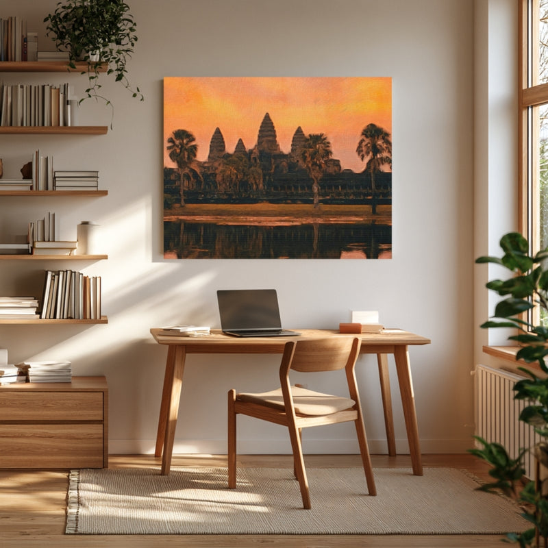 Angkor Wat Sunrise Reflection — Angkor Wat, Cambodia, view 4
