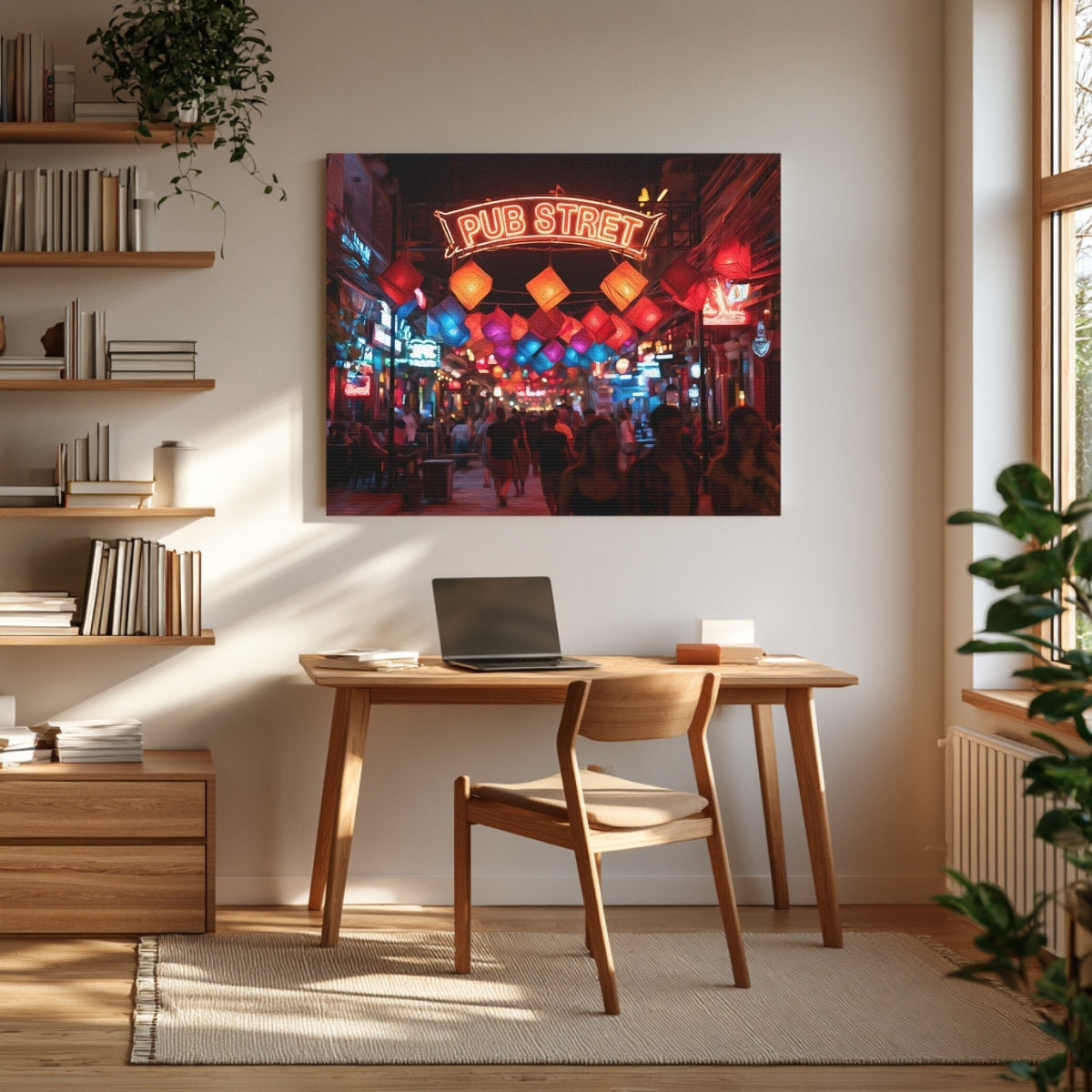 Pub Street Neon Night — Siem Reap, Cambodia, view 3
