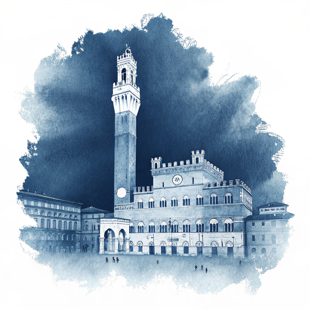 Siena watercolor