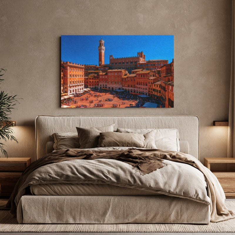 Piazza del Campo Market — Siena, Italy, view 6