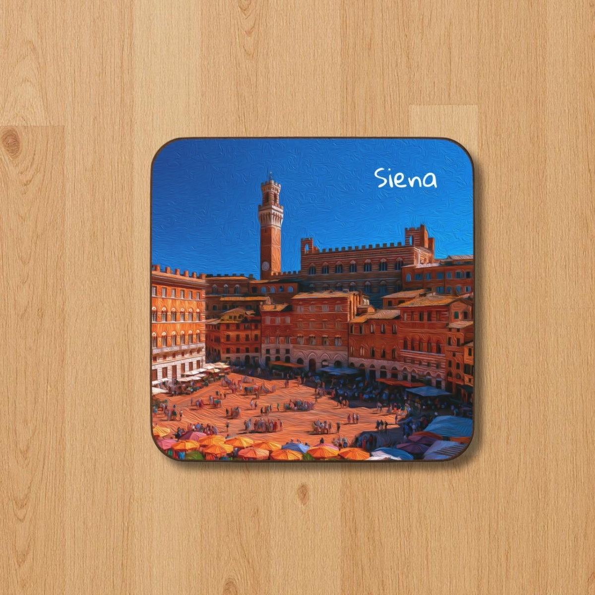 Piazza del Campo Market — Siena, Italy, study 1