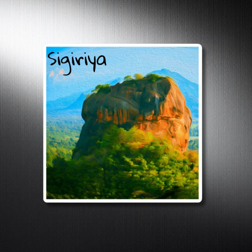 Sigiriya, Sri Lanka | Lion Rock Ancient Fortress | Original Series Decorative Magnet