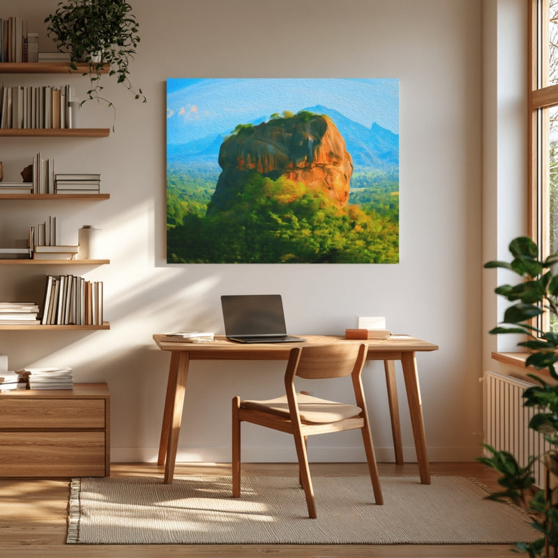 Lion Rock Ancient Fortress — Sigiriya, Sri Lanka, view 4
