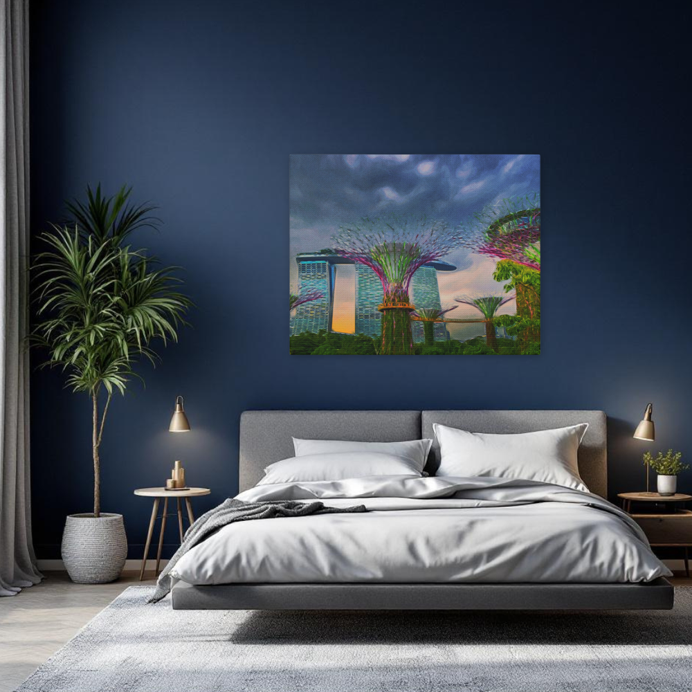 Gardens by the Bay, Singapore | Original Series Gallery Canvas detail