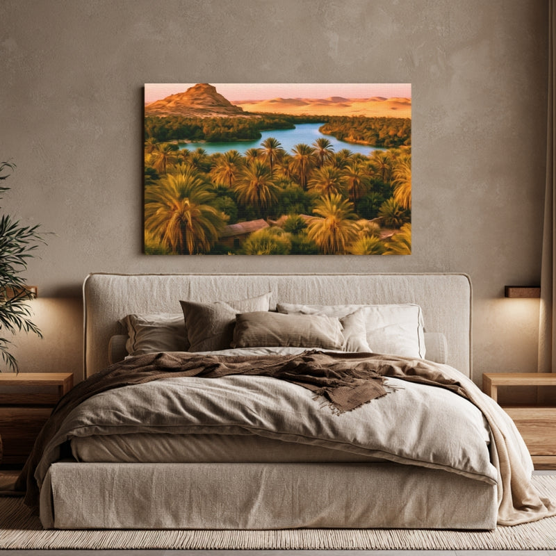 Siwa Oasis Palm Lake — Siwa Oasis, Egypt, view 6