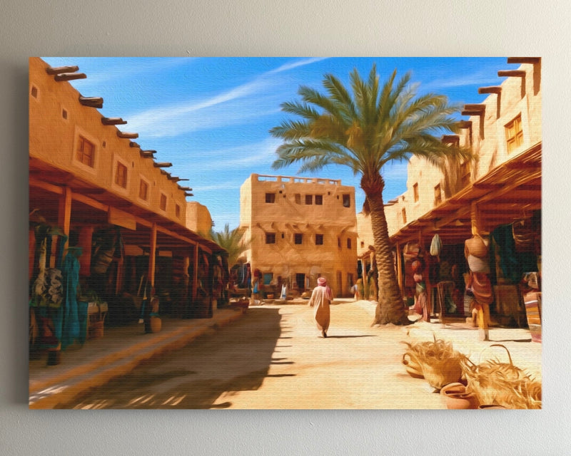 Siwa Old Town Market Street — Siwa Oasis, Egypt