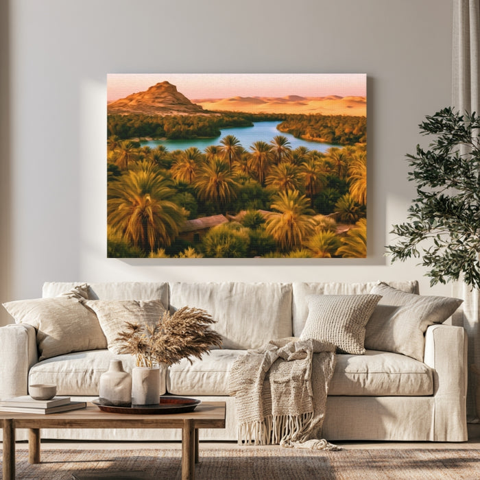 Siwa Oasis Palm Lake