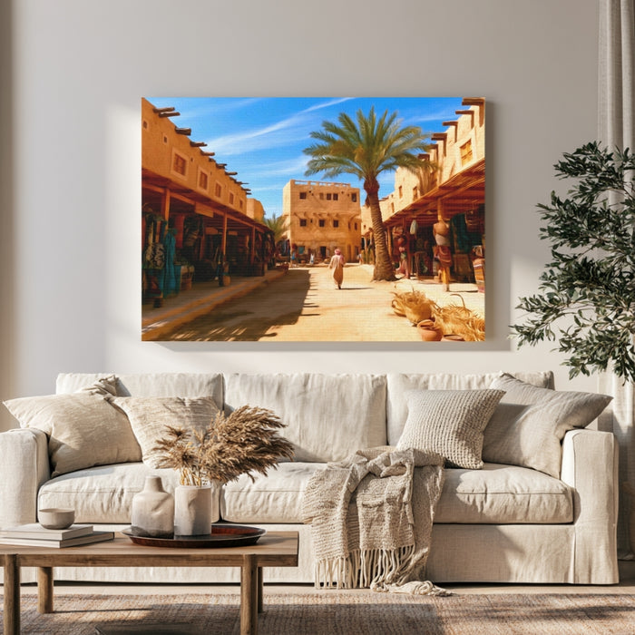 Siwa Old Town Market Street