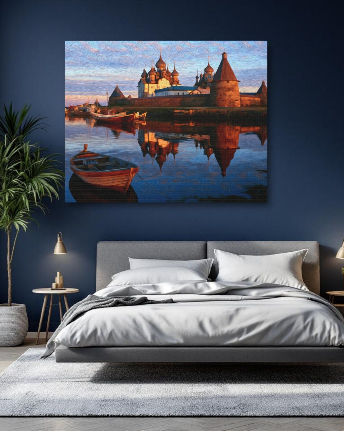 Solovetsky Monastery Island Reflection — Solovetsky Islands, Russia, study 1