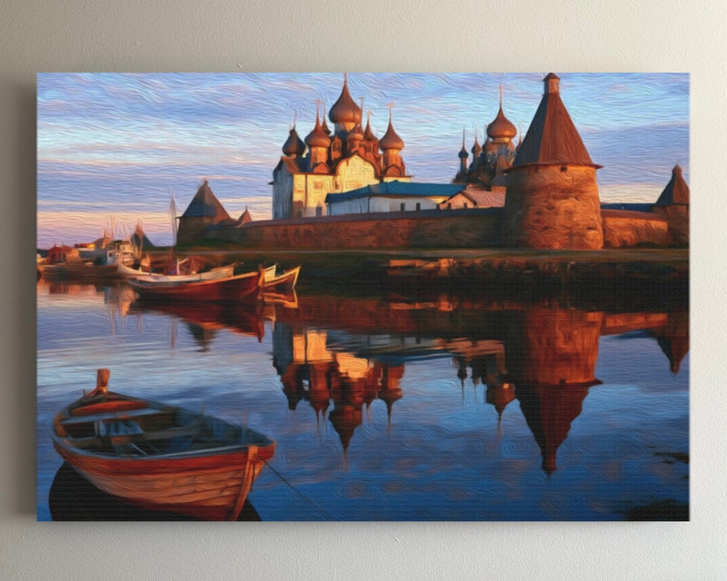 Solovetsky Monastery Island Reflection — Solovetsky Islands, Russia
