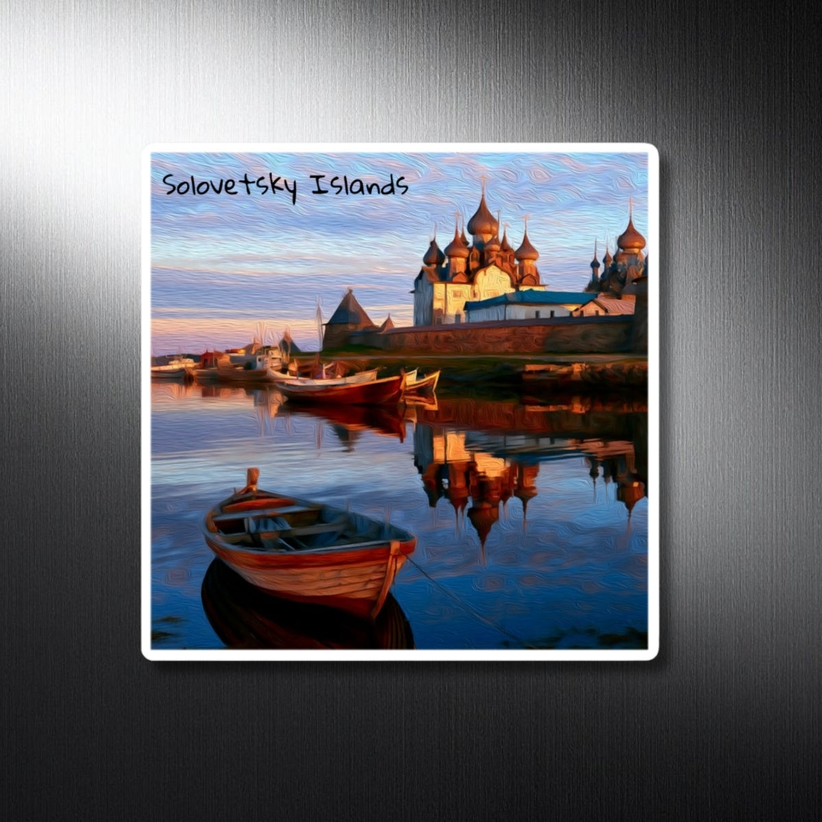 Solovetsky Monastery Island Reflection — Solovetsky Islands, Russia, study 1